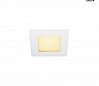 FRAME BASIC LED SET светильник встраив. с LED 6Вт (9,4Вт), 3000K, 450lm, с блоком питания, белый