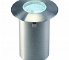 TRAIL-LITE светильник встраиваемый IP65 c 4 LED 0.3Вт, 6500K,10lm, сталь/ стекло сотовое