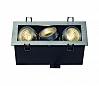KADUX 3 GU10 светильник встраиваемый для 3-х ламп GU10 по 50Вт макс., матированный алюминий
