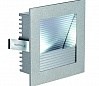 FRAME CURVE LED светильник встраиваемый с PowerLED 1Вт, 4000K, 350mA, 110lm, серебристый/ алюминий