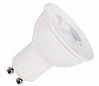 LED GU10 источник света 7.2Вт, 230В, 36°, 2700K, 570lm, диммируемый, белый корпус