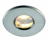 OUT 65 светильник встраиваемый IP65 для лампы MR16 35Вт макс., серебристый / стекло матовое