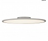 PANEL 60 ROUND CL светильник потолочный 42Вт с LED 3000К, 3150лм, 110°, серебристый