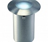 TRAIL-LITE светильник встраиваемый IP65 c 4 LED 0.3Вт, 6500K,10lm, сталь/ стекло матовое