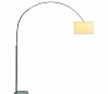 SOPRANA BOW светильник напольный для лампы E27 60Вт макс., хром/ белый