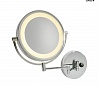 VISSARDO WL настенное косметическое зеркало с подсветкой LED 5.71Вт, 3000K, 130lm, хром