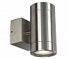 ASTINA STEEL GU10 светильник настенный IP44 для 2х ламп GU10 по 35Вт макс., сталь