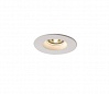 PLASTRA DL GU10 ROUND светильник встраиваемый для лампы GU10 35Вт макс., белый гипс