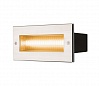 BRICK LED SYMETRIC светильник встраиваемый IP65 с LED 9Вт (11Вт), 3000K, 40°, 950lm, сталь