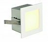 FRAME BASIC LED светильник встраиваемый с PowerLED 1Вт, 3000K, 350mA, 90lm, белый