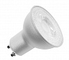 LED GU10 источник света 7.2Вт, 230В, 36°, 2700K, 570lm, диммируемый, серебристый корпус