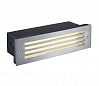 BRICK MESH LED светильник встраиваемый IP54 с 36 SMD LED 2.6Вт (4Вт), 3000K, 56lm, сталь
