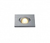 NEW TRIA MINI DL SQUARE SET, светильник с LED 2.2Вт, 3000K, 30°, 143lm, с блоком питания, алюминий