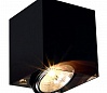 ACRYLBOX QRB111 SINGLE светильник накладной с ЭПН для лампы QRB111 50Вт макс., черный