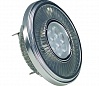 LED G53 QRB111 источник света CREE XB-D LED, 12В, 19.5Вт,  30°, 2700K, 1070lm, димм., алюмин. корпус