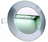 DOWNUNDER LED 14 светильник встраиваемый IP44 c 14 SMD LED 0.8Вт, 6500K, 65lm, матир.алюминий (лак)