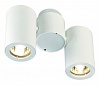 ENOLA_B SPOT 2 светильник накладной для 2-х ламп GU10 по 50Вт макс., белый