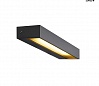 PEMA® SQUARE LED светильник настенный IP54 7.7Вт c LED 3000К, 450лм, 110°, антрацит