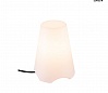 KIROCONE TL | Outdoor table lamp, E27, IP44, white, max. 60W