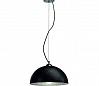 FORCHINI PD-2 светильник подвесной для лампы E27 40Вт макс., черный/ хром/ серебро