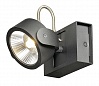 KALU 1 LED светильник накладной с COB LED 17Вт, 3000К, 1000лм, 60°, черный