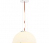 BRENDA PD светильник подвесной с LED 18.9Вт (21Вт), алюминий/ стекло белое