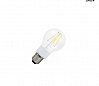 LED A60 E27 Dim-to-Warm источник света 230В, 4.5Вт, 2700лм, 500лм, 280°, диммируемый, филаментный