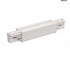 3Ph | EUTRAC®, коннектор прямой внешний с разъёмами питания, 16А макс., белый RAL9016 (ex 145661)