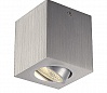 TRILEDO SQUARE CL светильник потолочный с COB LED 6.2Вт (8.2Вт), 3000K, 90°, 625lm, матир. алюминий