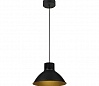 PENTULI 38 светильник подвесной с COB LED 43Вт (47Вт), 3000K, 3950lm, черный