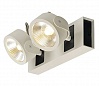 KALU 2 LED светильник накладной с COB LED 34Вт, 3000К, 2000лм, 60°, белый/ черный