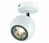 LIGHT EYE 1 GU10 светильник накладной для лампы GU10 50Вт макс., белый / хром