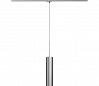 1PHASE-TRACK, ENOLA_B PD-1 светильник подвесной для лампы GU10 50Вт макс., серебристый/ черный