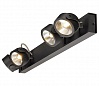 KALU 4 LED LONG светильник накладной с COB LED 4х 10Вт (42Вт), 3000K, 2640lm, 24°, черный