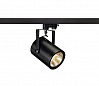 3Ph, EURO SPOT LED светильник с COB LED 21Вт, 3000K, 1350lm, 36°, черный