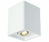 PLASTRA BOX 1 светильник потолочный для лампы GU10 35Вт макс., белый гипс