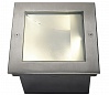 DASAR® LED SQUARE светильник встраиваемый IP67 c SMD LED Module 28Вт (34Вт), 3000K, 1620lm, сталь