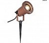 NAUTILUS 15 SPIKE светильник IP65 для лампы LED GU10 11Вт макс., кабель 1.5м с вилкой, бурый