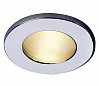 DOLIX OUT ROUND MR16 светильник встраиваемый IP65 для лампы MR16 35Вт макс., хром / стекло матовое