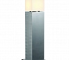 SQUARE POLE 60 светильник IP44 для лампы E27 20Вт макс., матированный алюминий/ белый