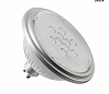 LED QPAR111 GU10 источник света 230В, 7Вт, 3000K, 730лм, 25°, серебристый корпус