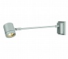 NEW MYRA DISPLAY STRAIGHT светильник настенный IP55 для лампы GU10 50Вт макс., серебристый