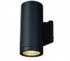 ENOLA_C OUT UP-DOWN светильник настенный IP55 c 2 COB LED по 9Вт(22.3Вт), 3000K,1700lm,35°, антрацит